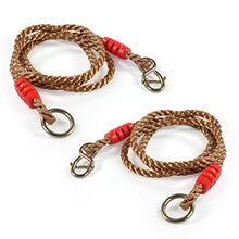 Take Fan - 2 cinghie per dondolo da appendere, corde regolabili da 1,8 m, corde resistenti, perfette per dondolo