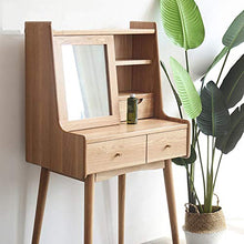 YaGFeng Dressing Table 2 Strato Ripiano Cassettiera 3 Cassetti Multifunzionale Strato in Legno 2 for Immagazzinare necessità Quotidiane per Camera Trucco Gioielleria Bagagli