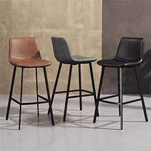GYPPG Sgabello Bar retrò con Gamba Nera Sgabello Alto Bar Creativo Sgabello Bar Moderna