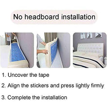 WEHKJIYT Cuscini Testiera Letto Pad, Tessuto Tecnologico Indossabile Spugna di Carbone bambù Non Si Deforma Facilmente Non Stanco da Molto Tempo-160x60x10cm_Un