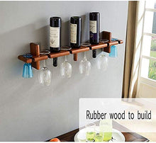 Una partizione Riferimento specifico Dimensioni Tavolo di Legno Bottiglia di Vino Rack Superficie traslucida Bella Texture ingombranti Mobili Uniforme Calice Rack