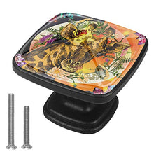 giraffa (2) 4 PCS Pomelli per Porta, Pomolo per Mobile, Pomelli per Mobili con Viti, Maniglia per Armadietto, Pomelli per Porta, Pomelli per Cassetti per Porta, Armadio, Cassetto e Credenza