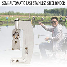 Greatangle Gancio di Ancoraggio rapido Dispositivo di aggancio semiautomatico in Acciaio Inossidabile Gancio Legato manualmente Gancio di Pesca Gancio Gancio