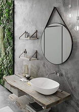 Dafne Italian Design Mobile Bagno Moderno con lavabo sospeso – Castagno Grigio Ossidato