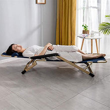 Lettini prendisole Reclinabili, Lettino da giardino reclinabile pieghevole 178 cm Lettino da ufficio per pausa pranzo con testiera rimovibile Lettino prendisole portatile da spiaggia Balcone Schienale