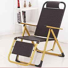 CDFC Reclinabili Sedia Pieghevole Sedia da Giardino Pranzo Pranzo Sedia Lazy Sedia Lazy Sedia Easy Sedia Multifunzione Regolabile Sun Lounge Sedia Sedia a Sdraio
