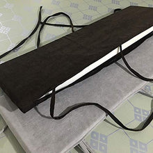 Cuscino per panca lunga 2 3 4 posti, antiscivolo, rimovibile e lavabile, per mobili interni ed esterni (blu, 80 x 30 cm)