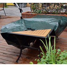 PATIO PLUS Copertura Protettiva per Tavolo da Giardino, Copertura Resistente agli Agenti atmosferici Traspirante Copertura del Giardino