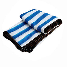 PENGDDP Rete ombreggiante Pergola Protezione Solare Rete ombreggiante Rete ombreggiante Ombreggiatura di Alta qualità (Strisce Blu e Bianche)-Blu 2x3m