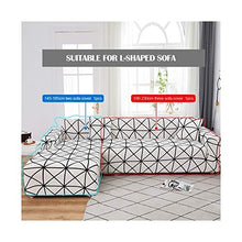 ZHAO Custodia per Il Divano Elasticizzato SlipCovers Custodia Elastica all-Inclusive Custodia per Divano per Divano Diverso di Forma di loveseat Sedia L-Stile di sofà Caso 1 PZ