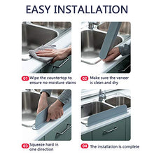 Lavello paraspruzzi, antispruzzi, bordo deflettore per lavabo, per lavabo, lavabo, lavabo, lavabo, lavapiatti
