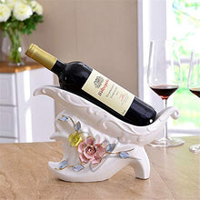 Portabottiglie European Wine Rack Creativa Soggiorno Moderna della Decorazione Ceramica Vino Vassoio High-End Decorazioni for la casa per Ristorante, Armadietto, Bar