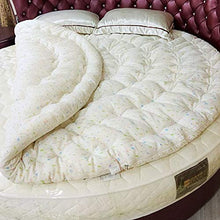 KMatratze Materasso futon Tatami Rotondo in Cotone 100%, Materasso futon Rimovibile per futon Tatami Tatami, Pad per Pavimento Traspirante (Color : A, Size : Diameter 180cm)