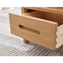Comodino in legno massello comodino e comodino, forte e durevole, adatto per camera da letto, soggiorno, ecc.