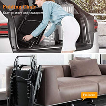 HXCD Sedia a Sdraio a gravità Zero per Giardino, Sedia a Sdraio Pieghevole reclinabili Pieghevoli in Metallo Resistente Portatile Letto reclinabile Rilassante mobili da Giardino per Prato all'ape