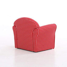 BESISOON-HO Molto Confortevole e Tessuto è di buona qualità, i Roundy Kid's Boys Girls Sedia Gingham, Little Reader Sofa Red per L'Ufficio a casa