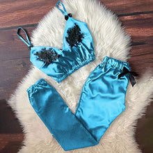 Pigiama da donna con scollo a V, in pizzo, sexy, comodo e traspirante, ideale per la casa, pigiama sexy