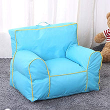 Divano Sofa Lazy Couch Tatami Bean Bag Kindergarten Mobili per Bambini per Soggiorno e Ufficio (Color : Blue, Size : 73 * 63 * 57CM)
