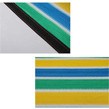 FCXBQ Ombreggiatura Protezione Rete Mesh Poliestere Isolamento Termico Crema Solare Succulente Balcone Pieghevole Ombreggiatura Esterna 85% (Colore: A, Dimensioni: 3x8m)