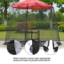 SUNY Ombrellone da Giardino con Zanzariera Regolabile in Altezza E Diametro, Tenda A Rete Portatile, Ombrellone Convertitore, Trasforma Il Tuo Ombrellone in Un Gazebo (300X230cm)