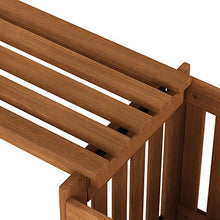 Furinno Tioman Fioriera, in Legno, 46.48 x 40.13 x 173.99 cm, Naturale