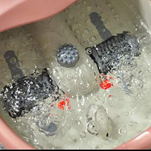 ZSQDSZ Pediluvio Riscaldamento pediluvio Massaggio Elettrico Automatico Massaggio ai Piedi Macchina termostatica a Piedi barile a casa temporizzazione Portatile