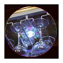 Chunjiao Barra a Testa in Giù con Lampada ad Alto Vetro con Lampada, impianti di Vino in Legno massello, barretta da Bar in Vetro per Bar, Appeso in Legno di Vino in Legno Portabottiglie da Vino/por