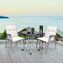 Beautissu Cuscino sedia da giardino Base NL - cuscino per sedie sdraio e poltrone da giardino - cuscino seduta da esterni ed interni - cuscino imbottito comodo e resistente - 100x50x6cm Beige chiaro