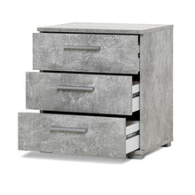 AVANTI TRENDSTORE - Elora - Comodino in legno laminato, disponibile in diversi colori e misure (Grigio, LAP 45x50x34 cm)