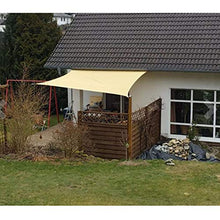 BASA Vela Ombreggiante da Giardino Quadrata da 2 * 2,5 M , Impermeabile E Anti-Ultravioletto, Utilizzata in Giardino, con Corda Libera