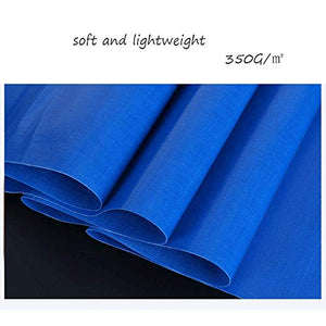 MHBGX Telone Impermeabile per Esterni Resistente, Copertura Antivento da Giardino 350 G / M2 Riparo per Protezione Solare Riparo per Tende da Campeio,un,5X6M