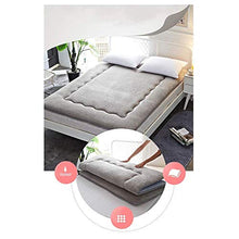 zyl Materasso futon da Terra coprimaterasso Singolo Giapponese Tatami Materassino da Campeggio Portatile Materasso Pieghevole Pieghevole (Colore: B Dimensioni: Twin-90x200cm)