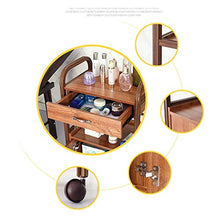 Jia He Carrello Carrello - Beauty Salon Passeggino Beauty Equipment Carrello Barber Shop Rack Parrucchiere con cassettiera Carrello portautensili Portatile a Quattro Ruote