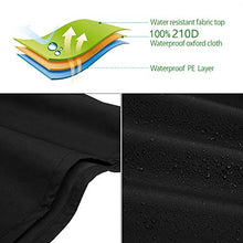 Keyohome Copertura per Ombrellone Impermeabile 210D Oxford Anti-UV Durevole Coperture Protettiva per Ombrelloni da Giardino (Ombrello Dritto)