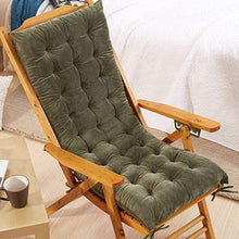 MRZZ Poltrona Sedia Sdraio Relax Pieghevole Cuscino Imbottito Soggiorno Cucina Salone Divano - Solo Cuscino per Sedia