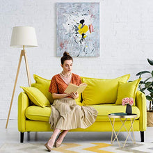 relaxdays Tavolino Rotondo da Soggiorno, in Metallo & Vetro, Grazioso, Elegante, Design-Retrò, HD 46x42 cm ca, Nero-Oro, vetro, acciaio, 1 Pz
