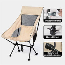 JUNC. Ultralight Outdoor Pieghevole Sedia da Campeggio Picnic Escursionismo Viaggi per Il Tempo Libero Zaino Pieghevole Beach Spiaggia Sedia da Pesca Pesca Sedia Portatile