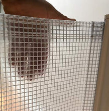 Tenda Antipioggia in PVC retinato Semitrasparente. Larghezza x Altezza (350x200)