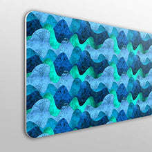 MEGADECOR - Testiera per letto in PVC, 10 mm, decorativa, economica Design con le onde del mare