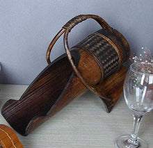 FAGavin Creativo bambù Cremagliera del Vino di bambù Soggiorno Wine Bar Bar Retro Vino Cremagliera del Vino Bottiglia di Vino Decorazione Cremagliera