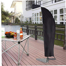 Ombrellone coprire grandi ombrello protettivo Semicabina UV-Anti antivento per sbalzo Parasol