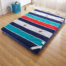 PLOLLD Tatami Materasso futon, Premium Hotel Soft Flanella coprimaterasso Pieghevole Roll Up Warm Materasso (Size : Twin-90×200cm)