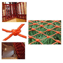 WaiMin Rete di sicurezza for bambini Rete di ringhiere Rete di protezione Balcone Rete di sicurezza Scale Rete infrangibile Appendiabiti Rete Rete decorativa arancione Rete for gatti Scuola materna Re
