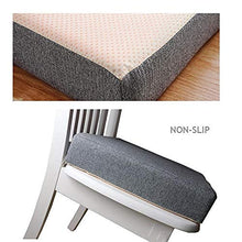 HYLX Cuscino Sedile, Cuscino Sedia, Cuscino Sgabello Rotondo, Cuscino Sedia Floreale Antiscivolo in Cotone Spesso, per Giardino, terrazza Esterna