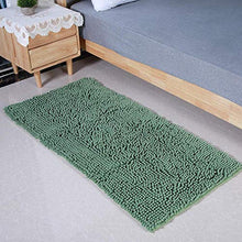 Tappetino antiscivolo per soggiorno facile da pulire resistente all'acqua 70 * 140 cm / 27,6 * 55,1 pollici per la cucina del bagno Nuovo di zecca(green)