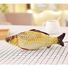 XKMY - Cuscino per cani di gatto con motivo a forma di pesce crociano, 20 cm, decorazione per la casa, piccolo divano a forma di cartone animato