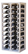 Expovinalia portabottiglie, 4 modulos, capacità 40 Bottiglie, Legno, Bianco, 105 x 44 x 32 cm