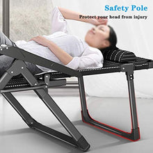 HXCD Sedia a Sdraio a gravità Zero per Giardino, Sedia a Sdraio Pieghevole reclinabili Pieghevoli in Metallo Resistente Portatile Rilassante Letto reclinabile mobili da Giardino per Prato all'ape