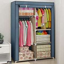 wardrobe Armadio Semplice, Armadio Pieghevole Antipolvere Rinforzato, Design Sigillato, Resistente alla Polvere E All'Umidità