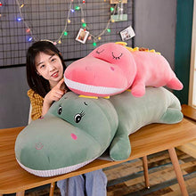 Dinosauro peluche cuscino lungo dinosauro cuscino regalo di compleanno 70 cm (0,3 kg)/rosa